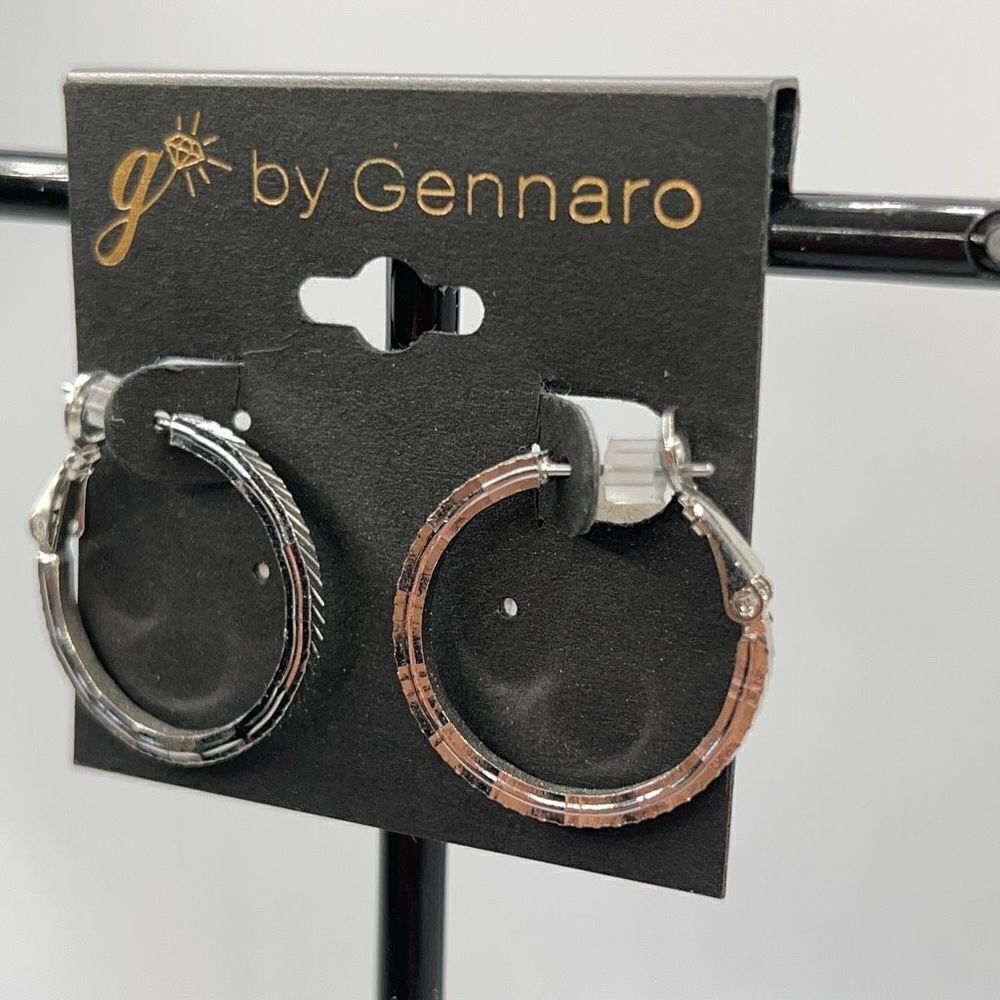 G by Gennaro Hoop Earrings $16ea / 3 for $25